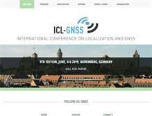 Tablet Screenshot of icl-gnss.org